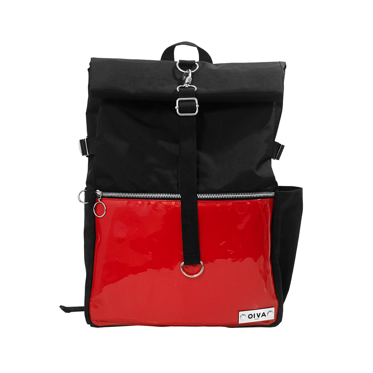 Mochila Mandy Roja Charol