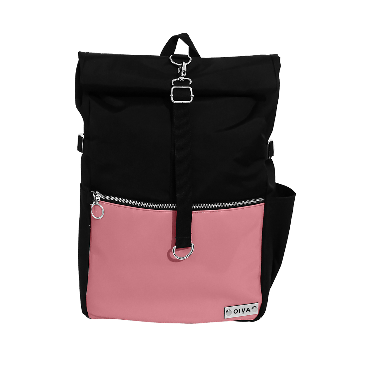Mochila Mandy Rosa Charol