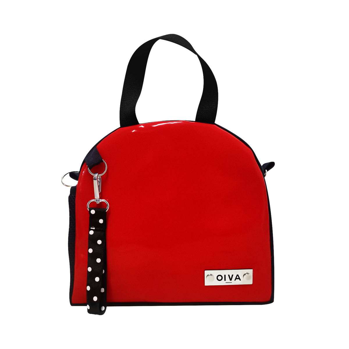 Cartera Falun Roja Charol