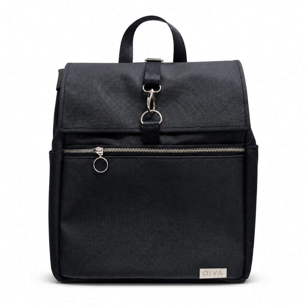 Mochila Kalmar Negra Acanalada